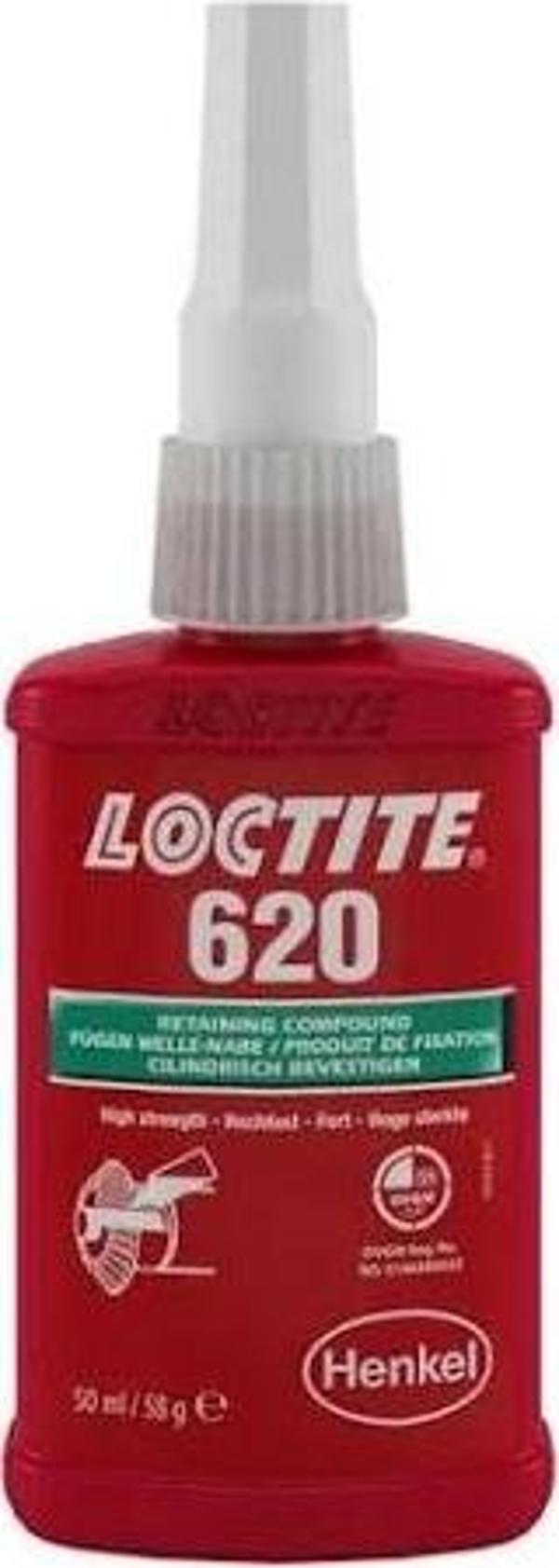 Loctite 620 Yüksek Sıcaklığa Dayanıklı Sıkı Geçme Bileşeni 50 ml - Image 1