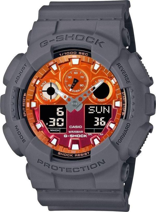 Casio G-SHOCK GA-100FL-8ADR Erkek Kol Saati - Image 1