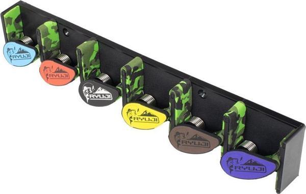 Ryuji Rod Holder Duvara Sabitlenir Kamış Tutucu Yeşil - Image 1