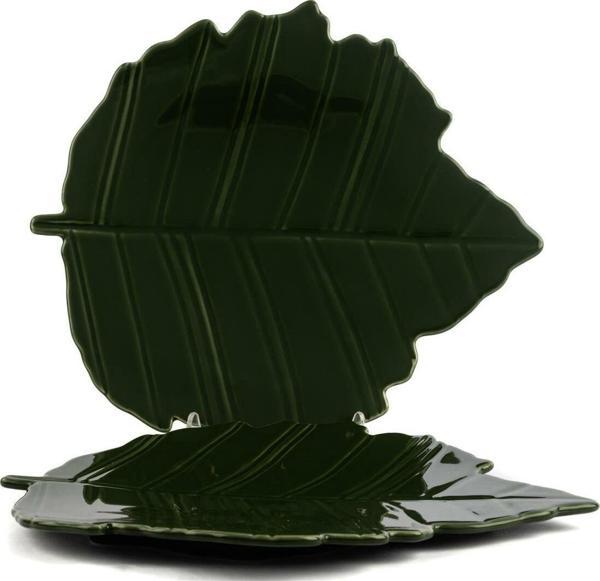 Mikasa Moor Leaf Yeşil 2 Li Tabak 28x25 Cm - Image 1