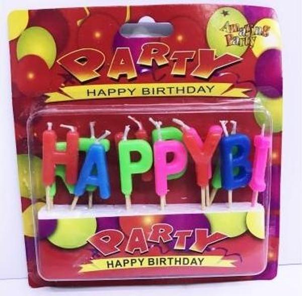 Renkli Happy Birthday Mum - Image 1