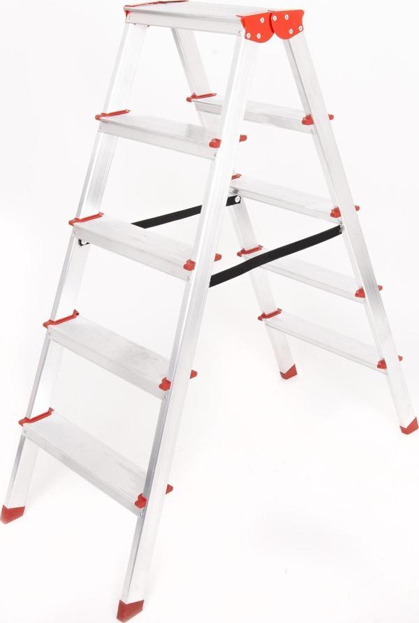 Alüminyum Çift Çıkışlı 5 Basamaklı Merdiven(109 Cm) (Accm.03) - Image 1