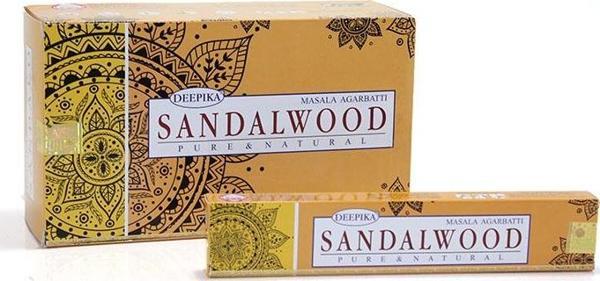 Deepıka Sandalwood Aromalı Çubuk Tütsü 15 Gr - Image 1