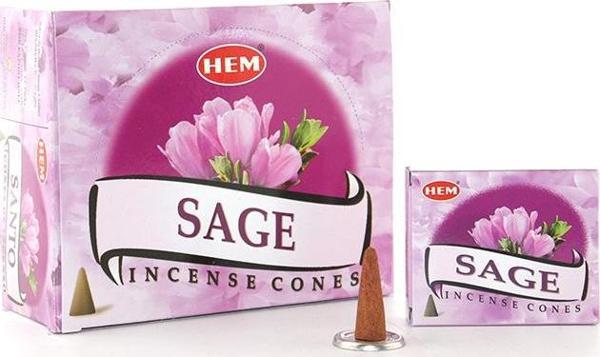 Sage Aromalı Konik Tütsü - Image 1