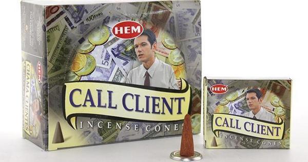 Call Clients Aromalı Konik Tütsü - Image 1