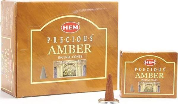 Precious Amber Aromalı Konik Tütsü - Image 1