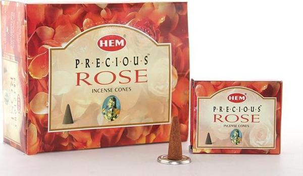 Precious Rose Aromalı Konik Tütsü - Image 1