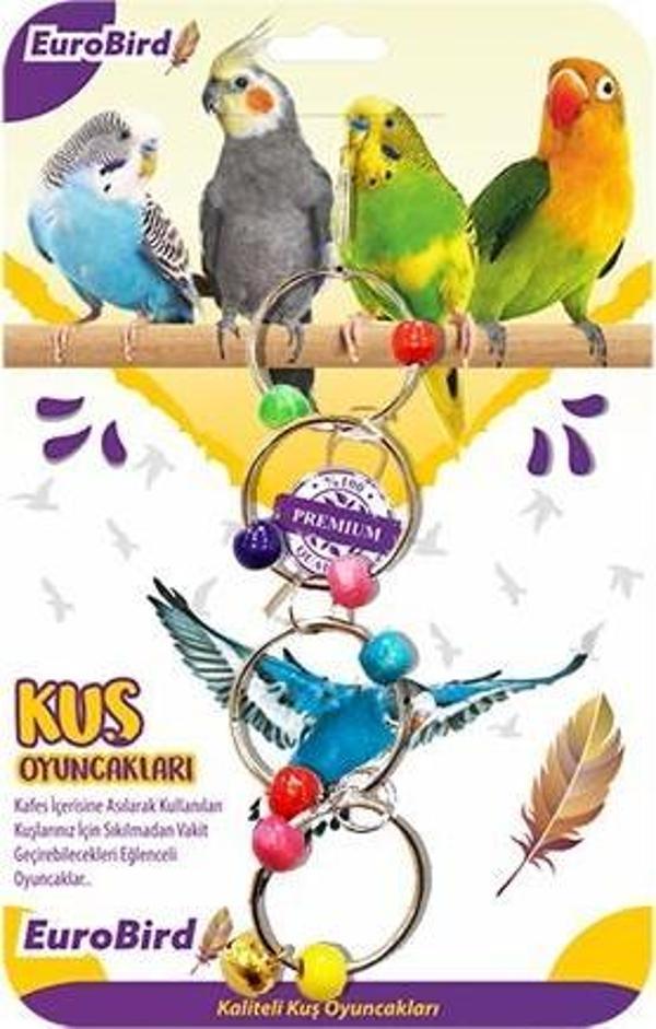 EuroBird Kuş Oyuncağı Dörlü Halka  - Image 1