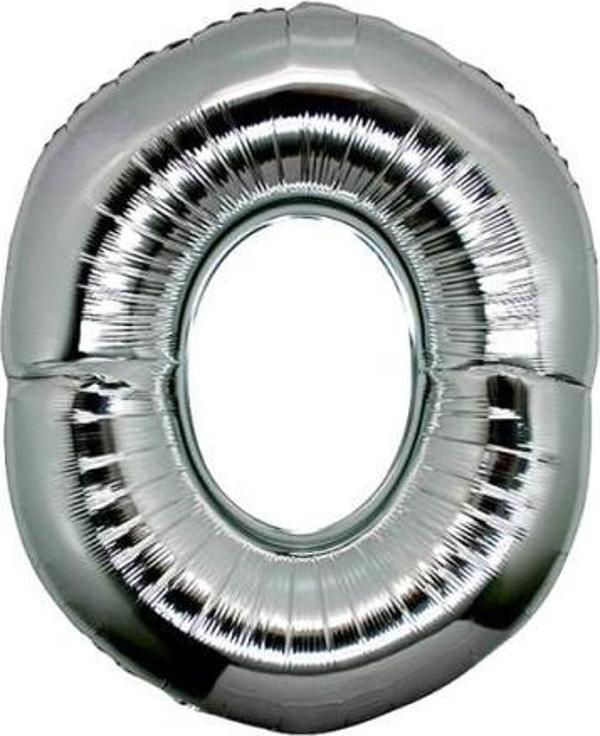Gümüş Rengi Folyo Harf Balon 1 Metre - Image 1