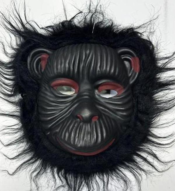 ORANGUTAN MASKESI - MAYMUN MASKESI - GORIL MASKESI YETIŞKIN ÇOCUK UYUMLU - Image 1