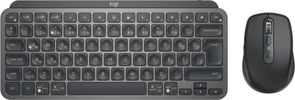 Logitech MX Keys Mini Combo For Business Kablosuz Türkçe Q Siyah Klavye - 920-011063 - Image 1