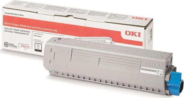 Oki 46861324 TONER-K-C834/C844-10K Siyah Toner 10.000 Sayfa - Image 1