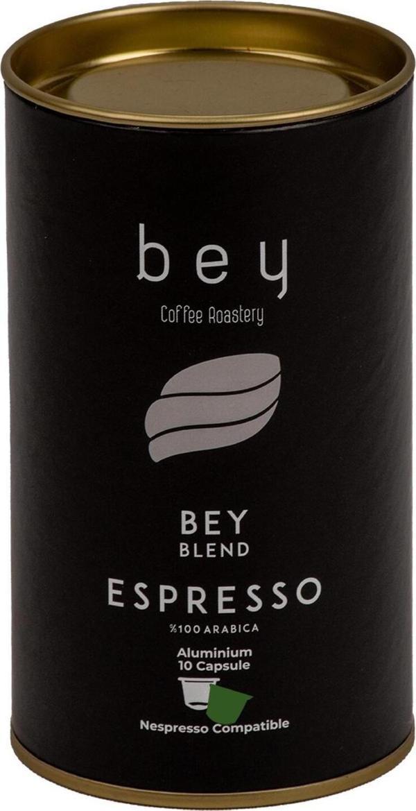 Bey Kahve Bey Coffee Roastery Bey Blend Nespresso Uyumlu Aluminyum Kapsül Kahve 10 Adet - Image 1