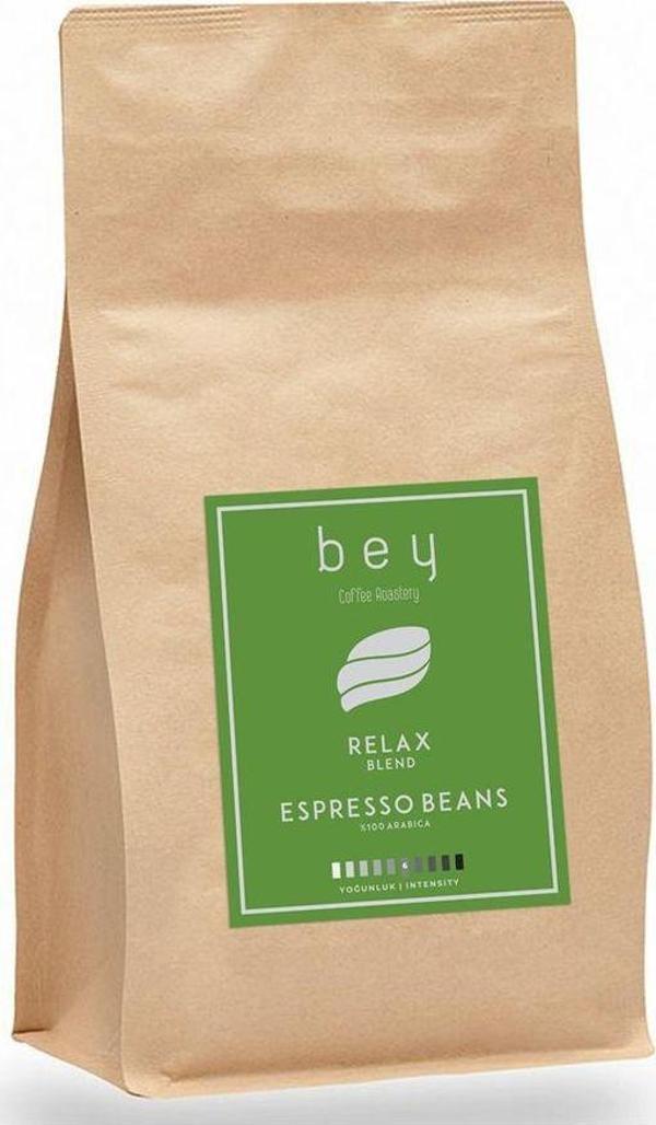 Bey Kahve Bey Coffee Roastery Relax Blend Espresso Beans Çekirdek Kahve 250 G - Image 1