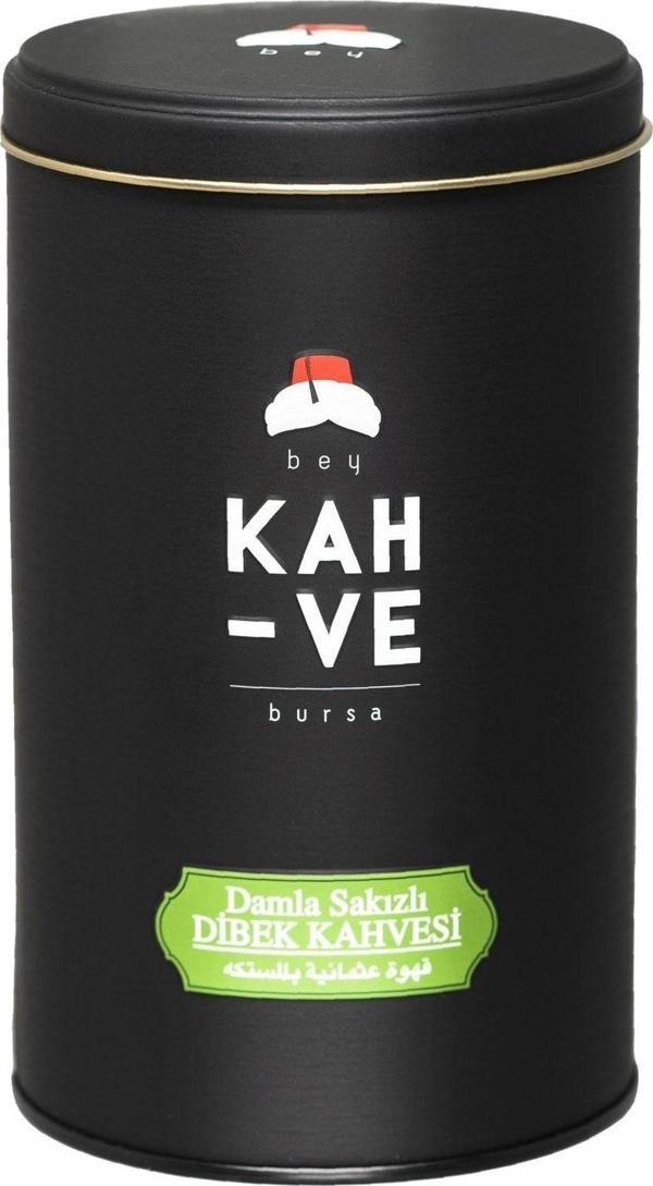 Bey Kahve Dibek Damla Sakızlı Teneke 250 G - Image 1