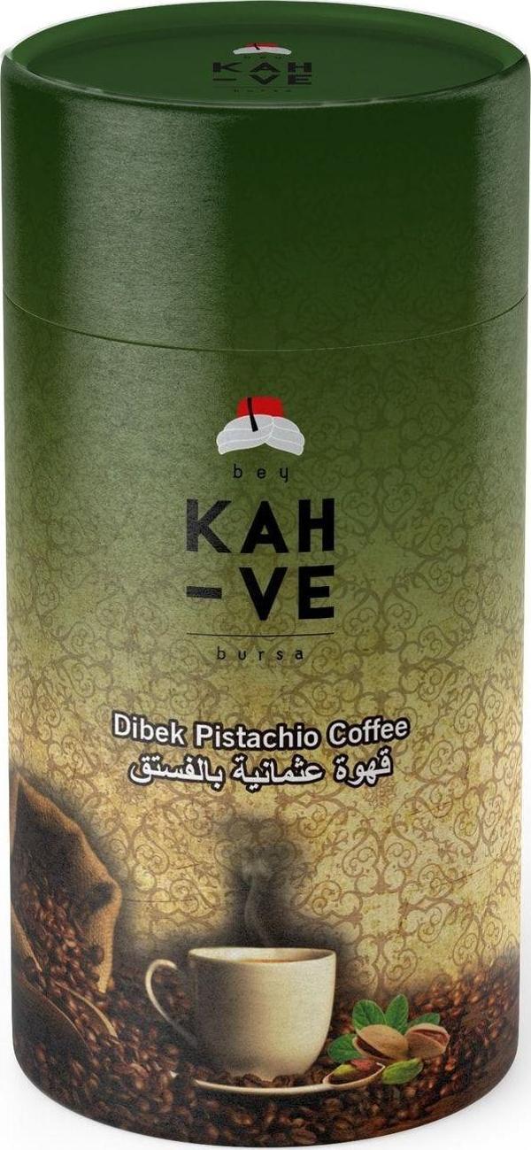 Bey Kahve Fıstıklı Dibek Kahvesi Silindir 250 G - Image 1