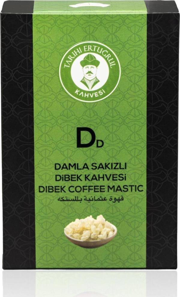 Tarihi Ertuğrul Kahvesi Damla Sakızlı Dibek Kahvesi Kutu 200 G - Image 1