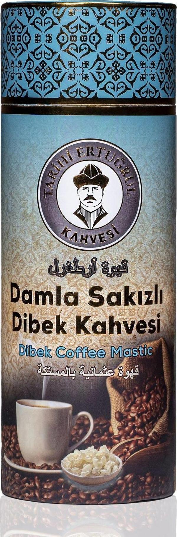Tarihi Ertuğrul Kahvesi Damla Sakızlı Dibek Kahvesi Silindir Kutu 1000 G - Image 1