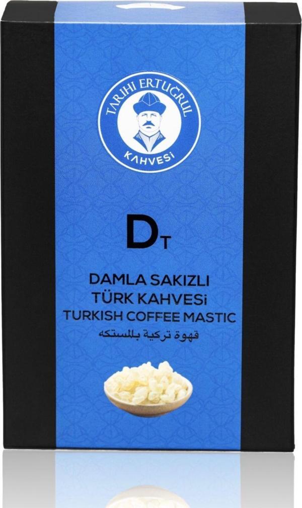 Tarihi Ertuğrul Kahvesi Damla Sakızlı Türk Kahvesi Kutu 200 G - Image 1