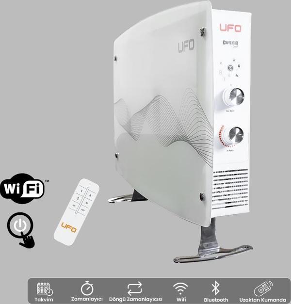 UFO Hibrit Isıtıcı Konvektör Smart 1000W-2000W - Image 1