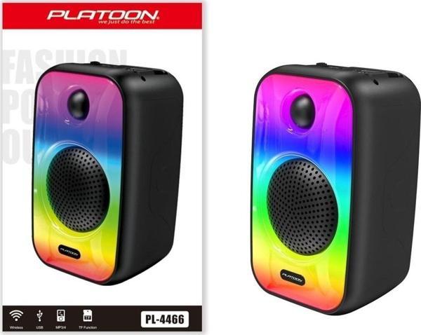 Bluetooth Hoparlör Bt/sd/usb Girişli Rgb Işıklı Speaker (YÜKSEK SES KALİTE PERFORMANSI) - Image 1