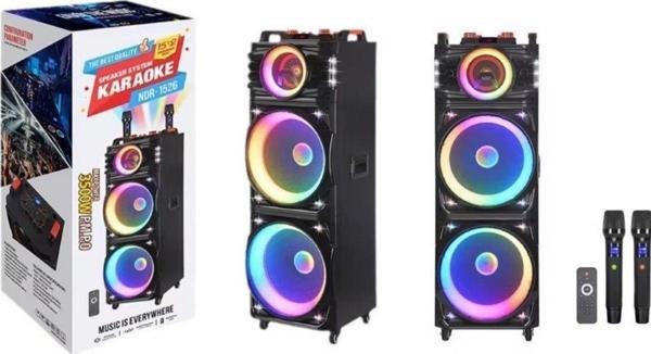 Platoon PL-4610 BT,SD,USB BAĞLANTILI KARAOKE MİC. RGB IŞIKLI SPEAKER 30 İNÇ (NDR-1526) - Image 1