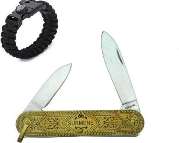 İsme Özel Sürmene Çakısı Sarı 013 -14 CM - Image 1