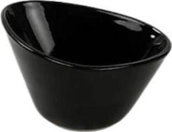 Keramika Miska 12 Cm Çerezlik Mat Siyah  - Image 1