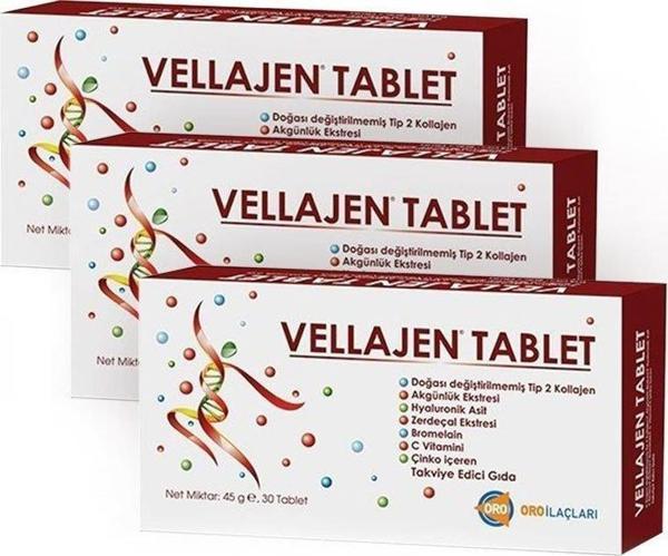 Vellajen 30 Tablet | 3 Adet - Image 1