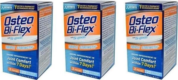 Osteo Bi-Flex Glucosamine Chondroitin With 5-Loxin 120 Tablet 3 Adet - Image 1