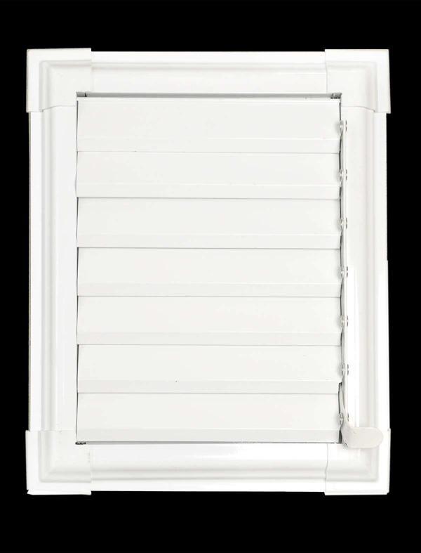 40 X 45 Alüminyum Beyaz Banyo Wc Havalandırma Panjuru - Image 1