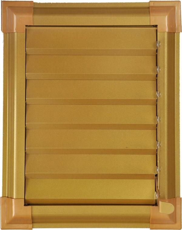 40 X 60 Alüminyum Altın Banyo Wc Havalandırma Panjuru - Image 1