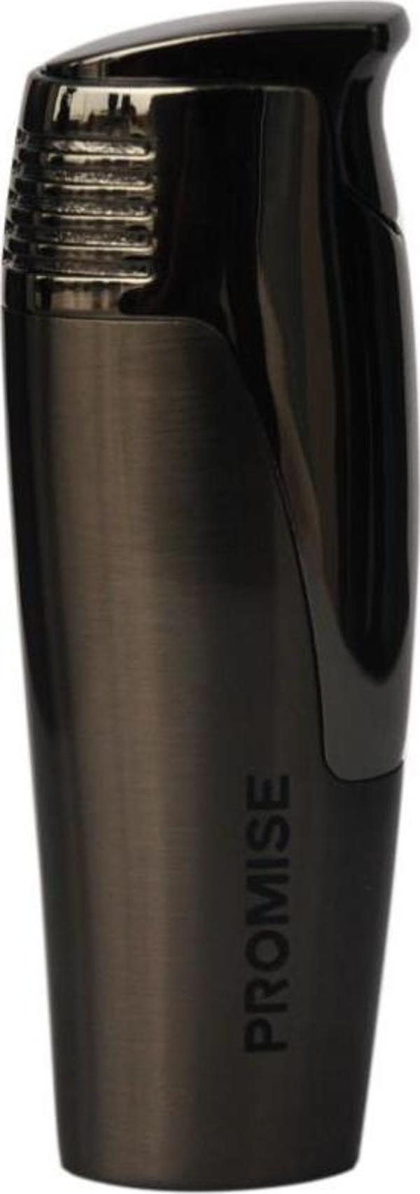 Promise Tek Torch Pürmüz Gunmetal Puro Çakmağı - Image 1