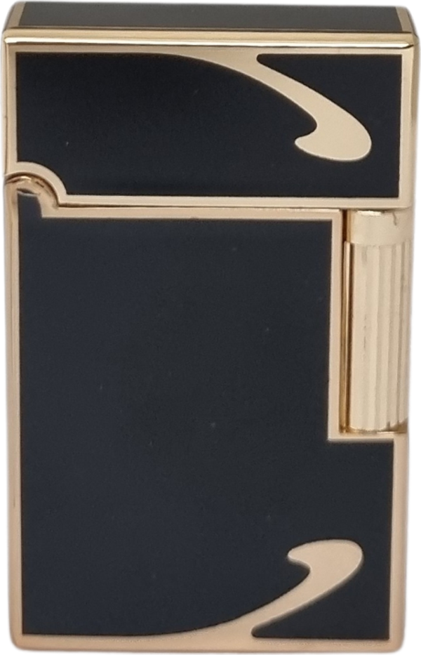 Vindiesel Soft Flame Siyah-Gold Desenli Çakmak - Image 1
