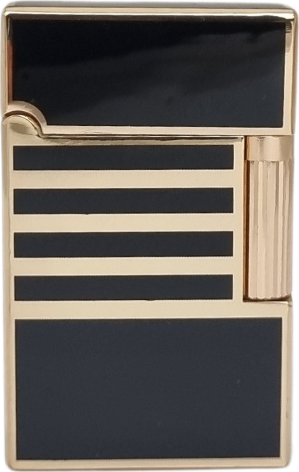 Vindiesel Soft Flame Siyah-Gold Desenli Çakmak - Image 1