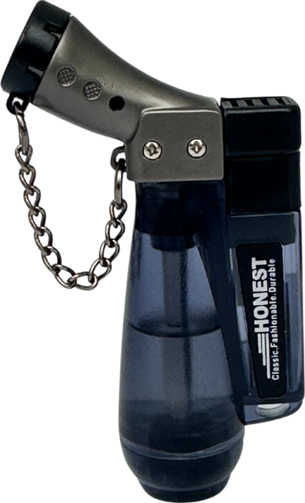 Honest Tek Torch Pürmüz Siyah Puro Çakmağı - Image 1