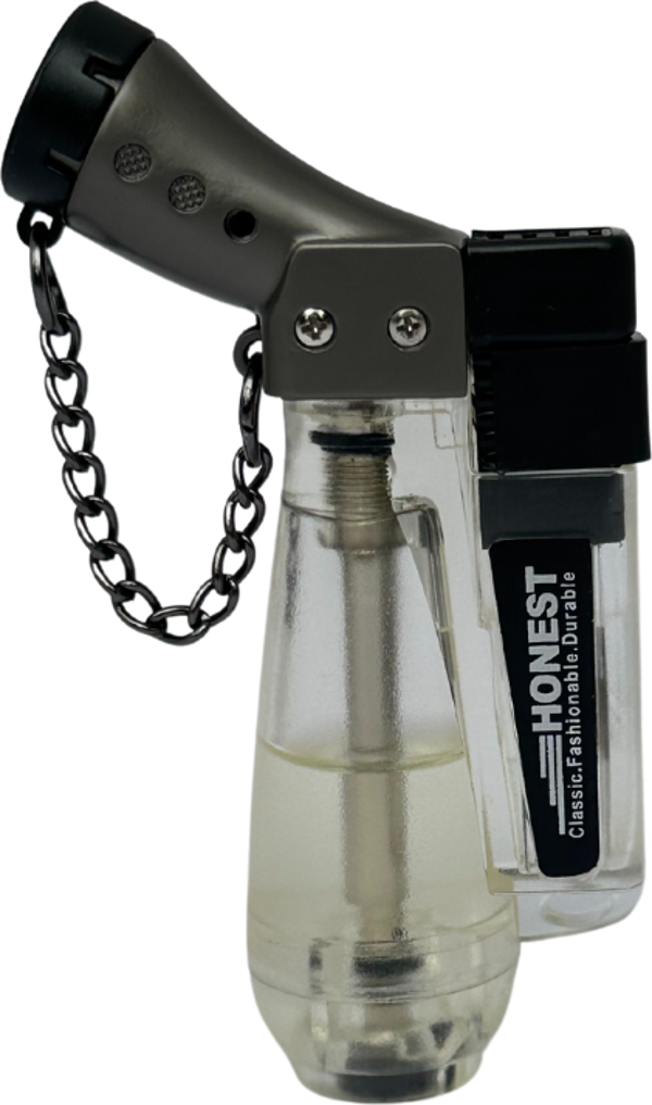 Honest Tek Torch Pürmüz Gümüş Puro Çakmağı - Image 1