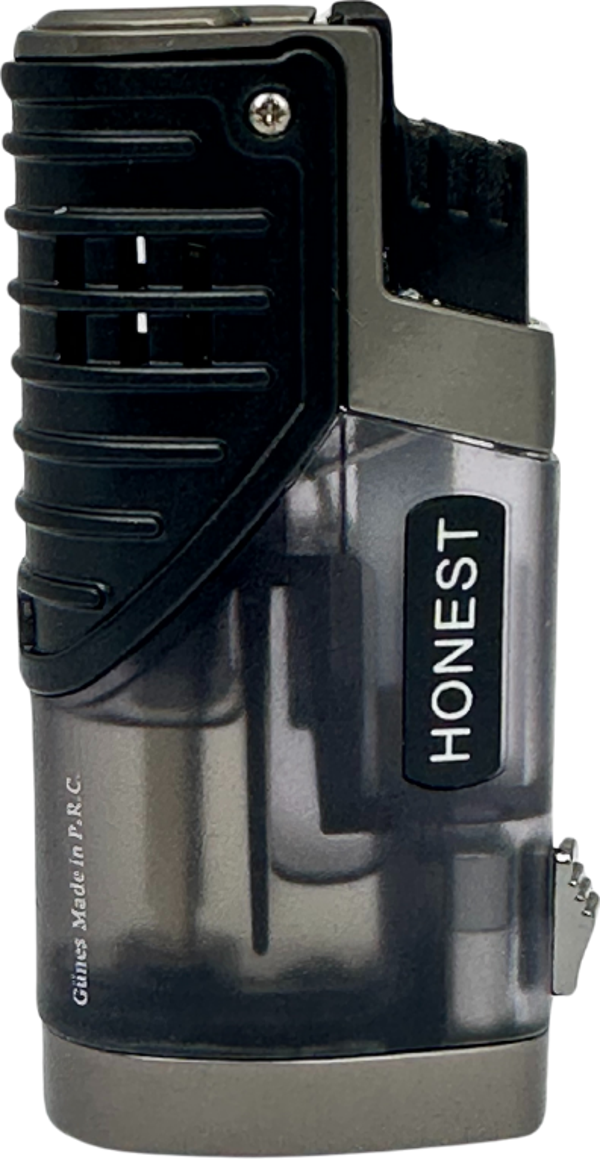 Honest 3 Torch Pürmüz Siyah Puro Çakmağı - Image 1
