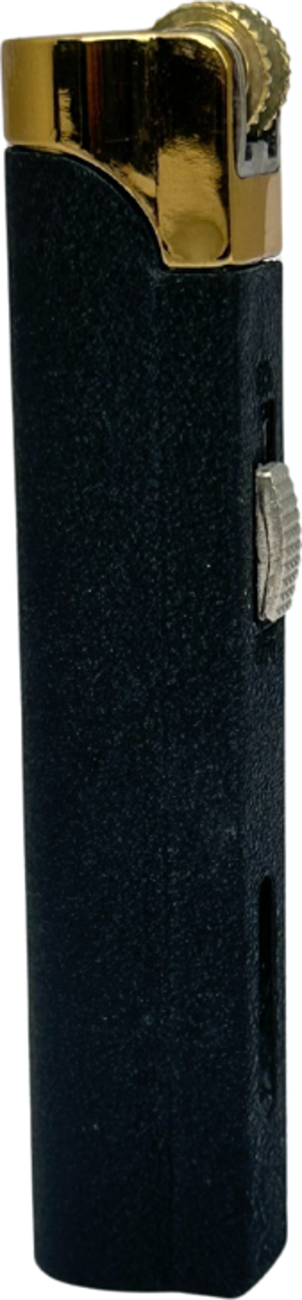 PremiumQuality Tek Torch Pürmüz Siyah Gold Puro Çakmağı - Image 1