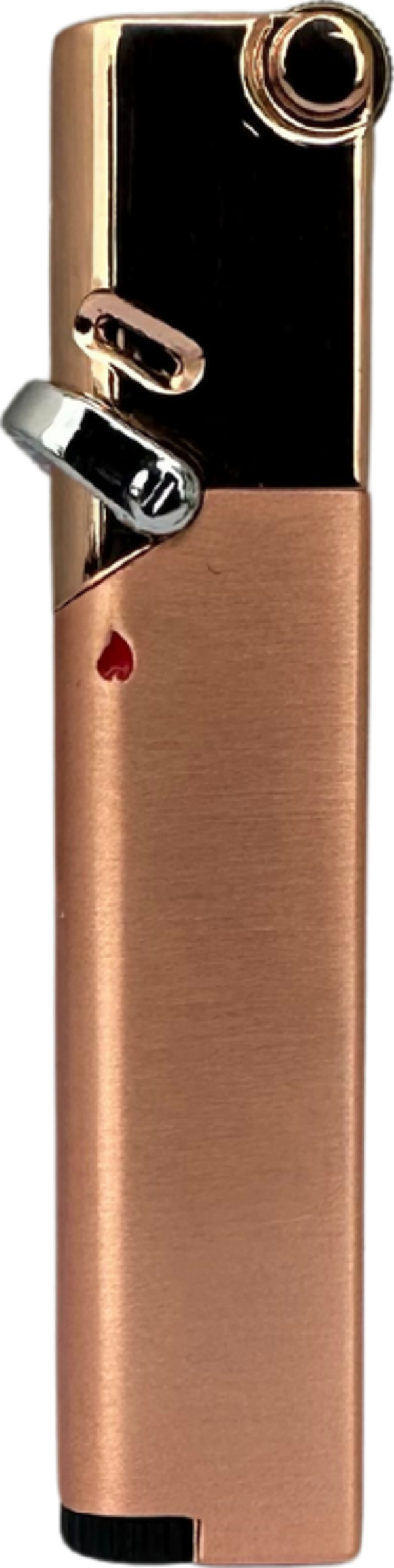 PremiumQuality Soft Flame Bronz Çakmak - Image 1
