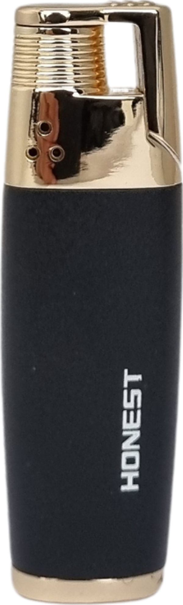 Honest Tek Torch Pürmüz Siyah-Gold Puro Çakmağı - Image 1