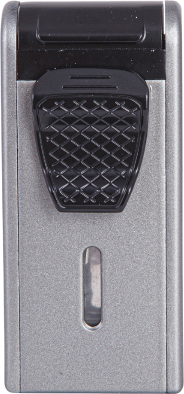 Parmida Çift Torch Pürmüz Gunmetal Metal Puro Çakmağı - Image 1