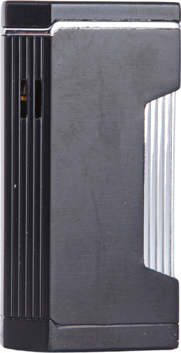 Cohiba Çift Torch Pürmüz Siyah Metal Puro Çakmağı - Image 1