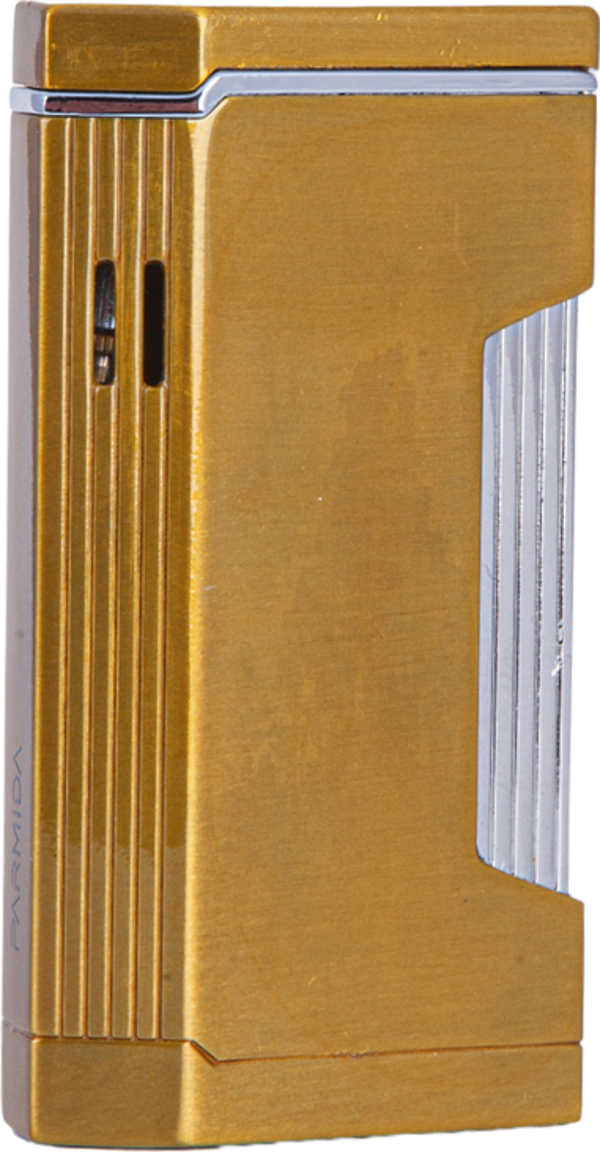 Cohiba Çift Torch Pürmüz Gold-Gümüş Metal Puro Çakmağı - Image 1