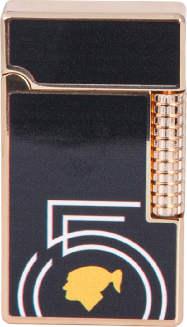Cohiba Soft Flame 55. Yıl Özel Üretim Gold-Siyah Çakmak - Image 1