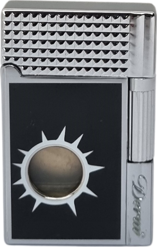Vindiesel Soft Flame Siyah-Gümüş Desenli Çakmak - Image 1
