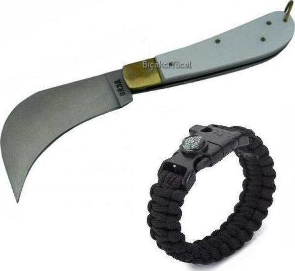 İsme Özel Kablo Çakısı Sedef sedef egri13-17 cm - Image 1