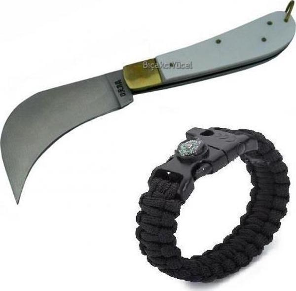 İsme Özel Kablo Çakısı Sedef-sedef egri13-17 cm - Image 1