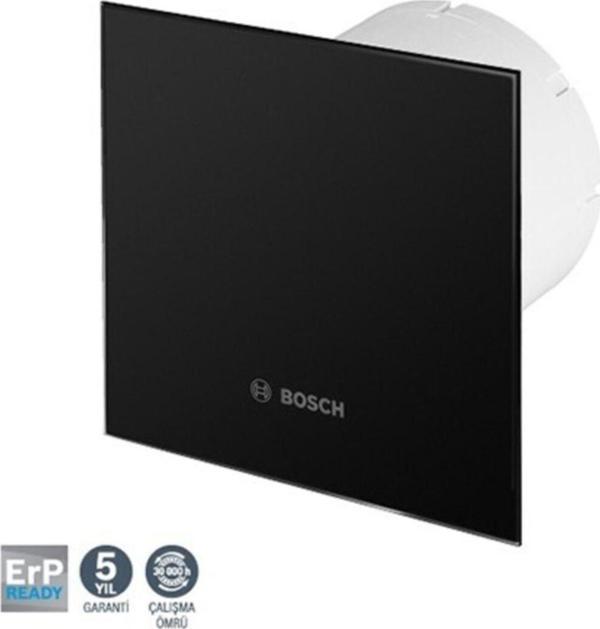 Bosch F1700 Ws 125 Dp125 Mb Mat Siyah Cam Duvar Tipi Aspiratör - Image 1