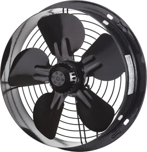 Fanex Pdraf 350 Dıştan Rotorlu Yuvarlak Aksiyel Aspiratör 4200 M³/H Hava Debisi 36 Cm Çap - Image 1